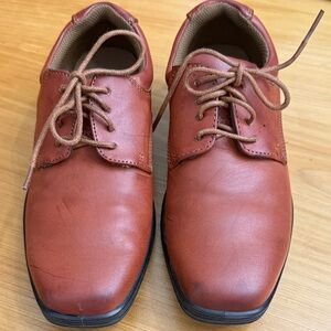 Classic Brown Leather Boy’s Shoes